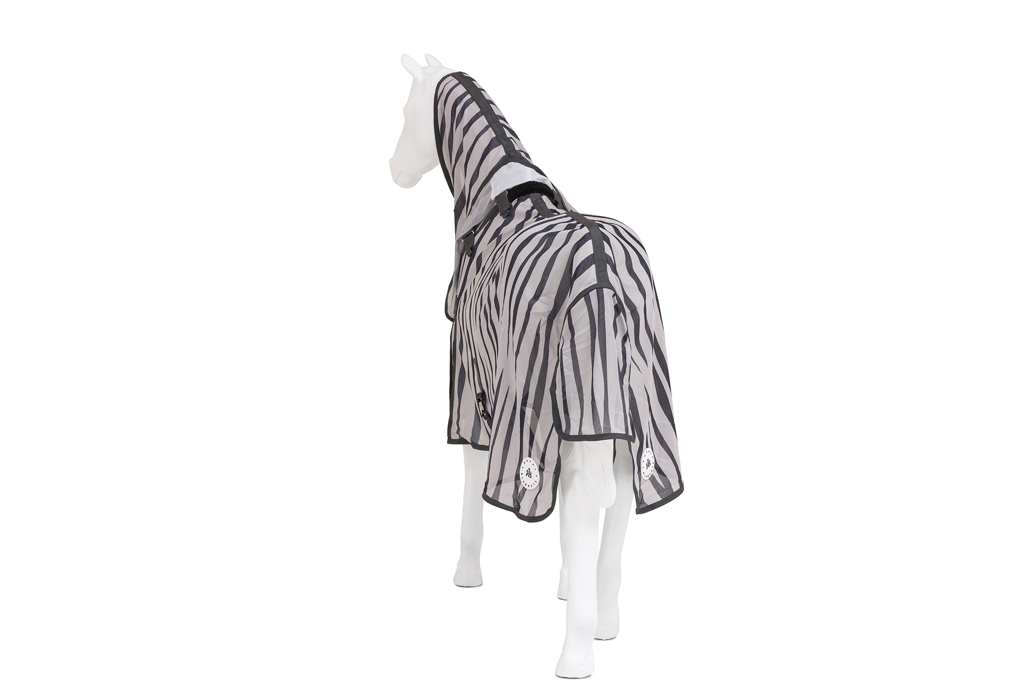Fliegendecke Zebraprint