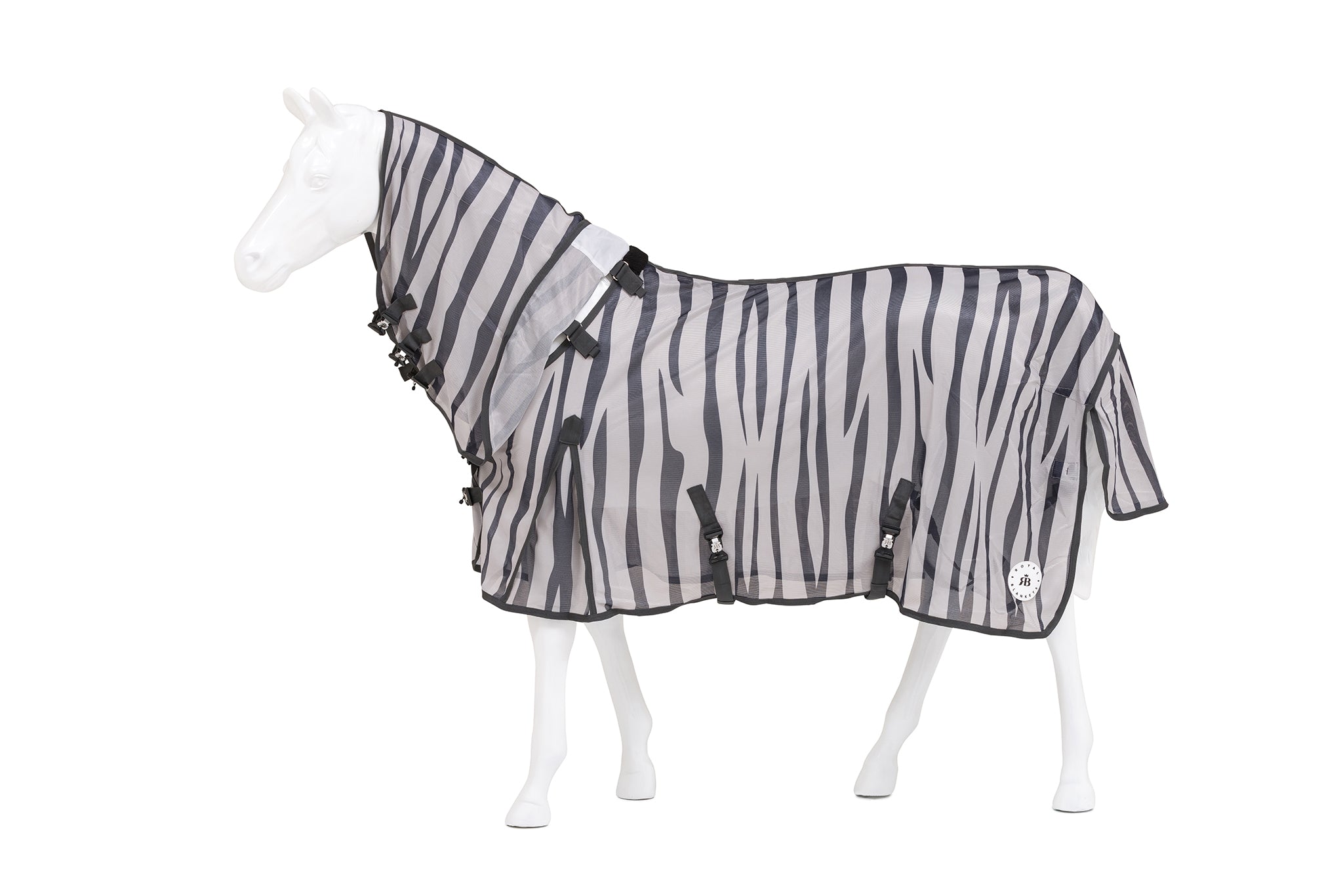 Fliegendecke Zebraprint